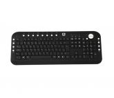 Teclado Multimídia Slim AB II KB 2202 BSI USB C3 Tech