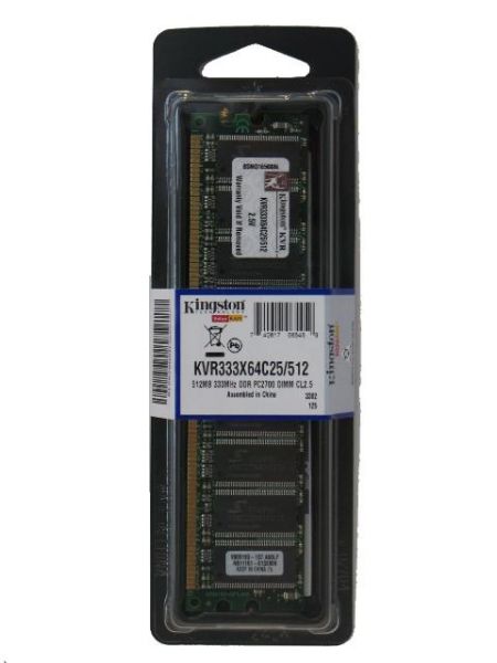 Memória 512MB 333MHz PC-2700 Kingston