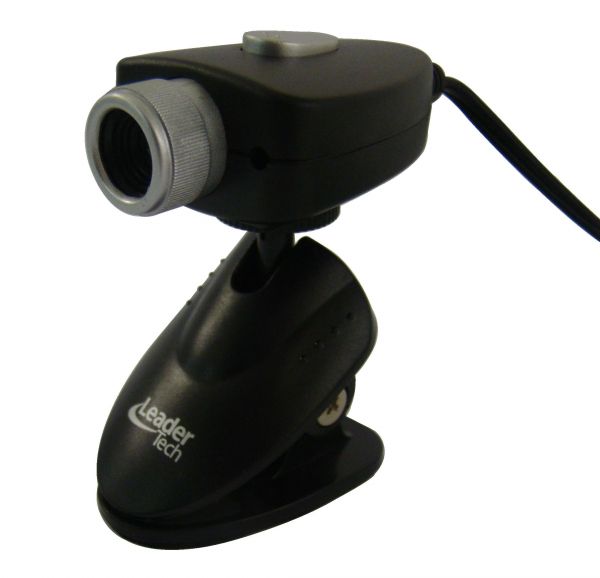WEBCAM 300K C/004 BLACK C MIC LEADERTECH